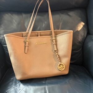 Beige Michael Kors bag